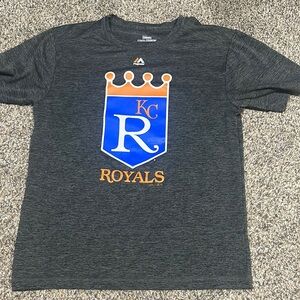 Gray Royals Logo T-Shirt